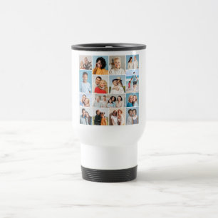 Caneca Térmica Crie Sua Própria Colagem De Fotos 15
