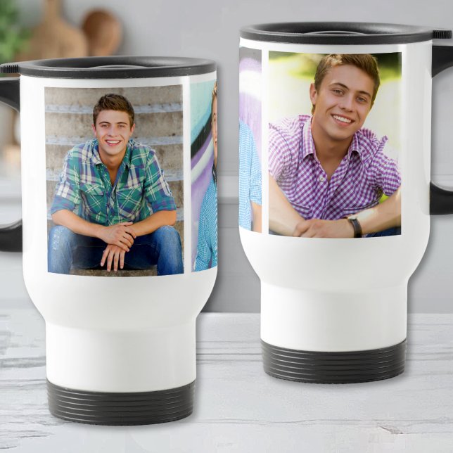 Caneca Térmica Crie sua própria foto (Create your Own Photo Travel Mug)