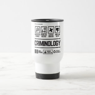 Caneca Térmica criminologia