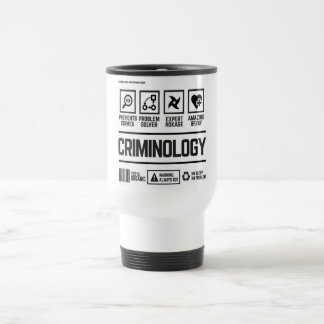 Caneca Térmica criminologia