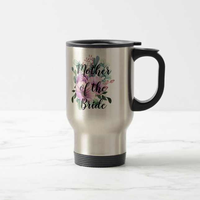 Caneca Térmica Crio MÃE PRÓPRIA de BRIDE GROOM Gift Denominada Fl (Direita)