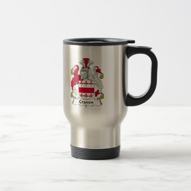 Caneca Térmica Crista da família de Craven (Direita)