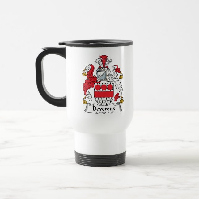 Caneca Térmica Crista da família de Devereux (Esquerda)