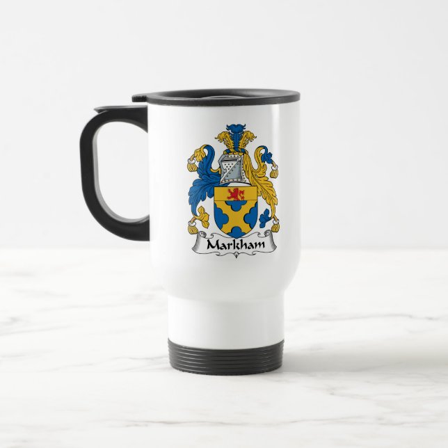 Caneca Térmica Crista da família de Markham (Esquerda)