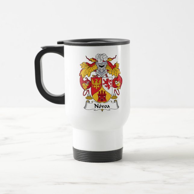 Caneca Térmica Crista da família de Novoa (Esquerda)