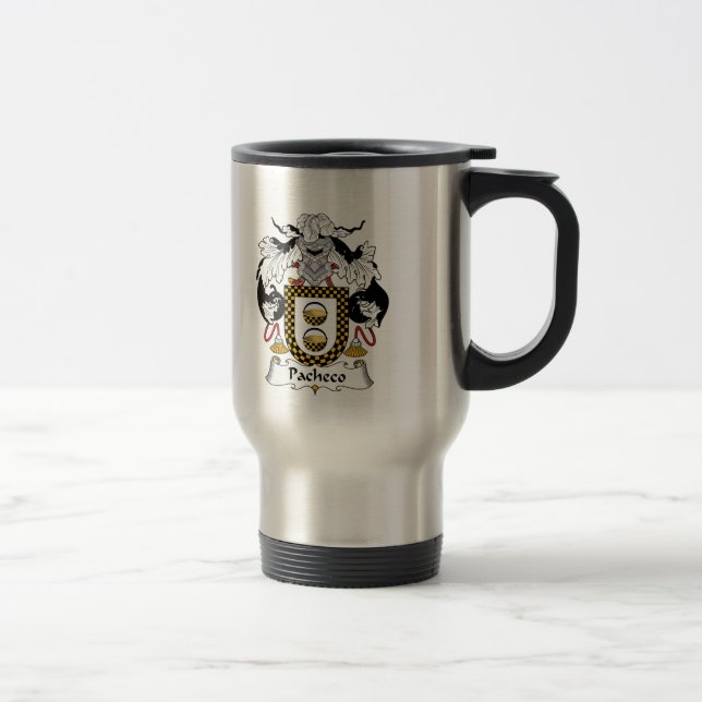 Caneca Térmica Crista da família de Pacheco (Direita)