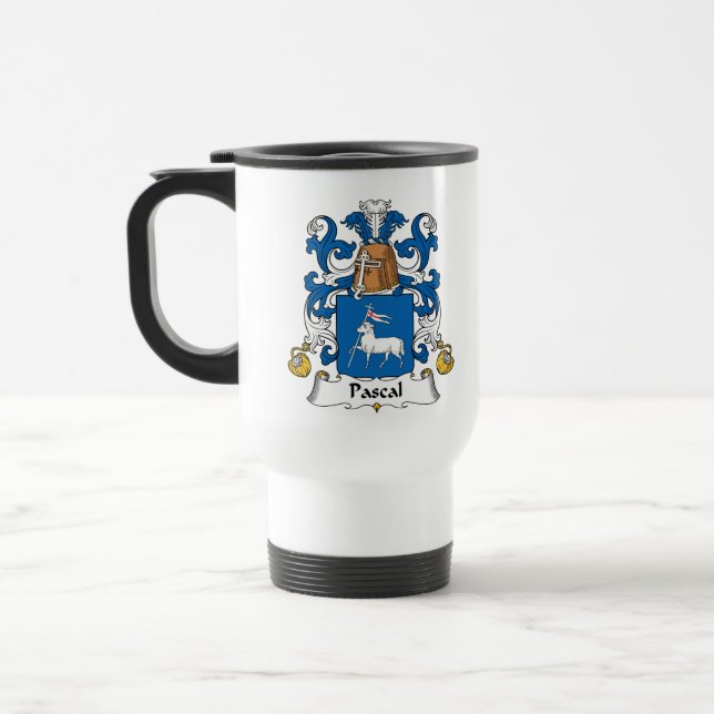 Caneca Térmica Crista da família de Pascal (Esquerda)
