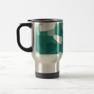 Caneca Térmica Cristais Azuis