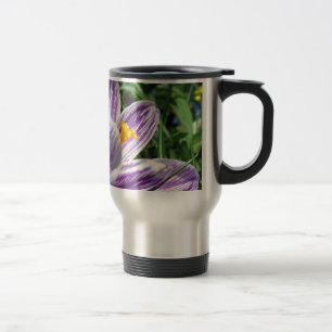 Caneca Térmica Crocus primavera violeta