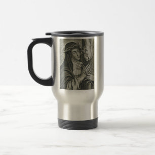 Caneca Térmica Crucificação de Santa Catarina de Siena Arte Noir