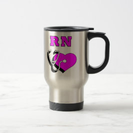 Caneca Térmica Cuidado do RN das enfermeiras