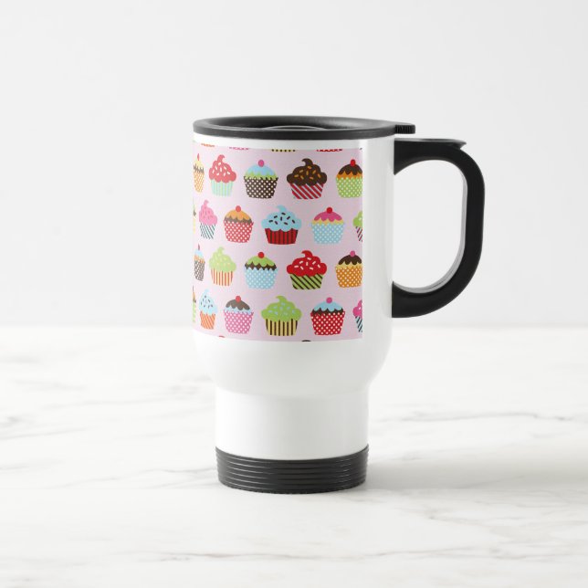 Caneca Térmica Cupcakes bonitos (Direita)