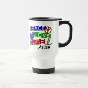 Caneca Térmica CURA do AMOR da PAZ do autismo