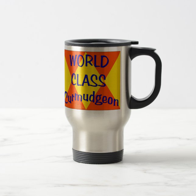 Caneca Térmica Curmudgeon de classe mundial (Direita)
