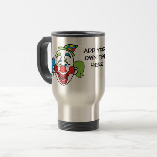 Caneca Térmica Custom Clown Text