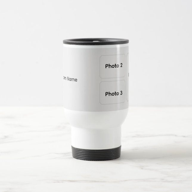 Caneca Térmica Custom Photo Thermal Mug – Personalized Name Gift (Centro)