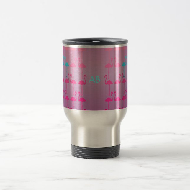 Caneca Térmica Customizável: Flamingo dois (Centro)