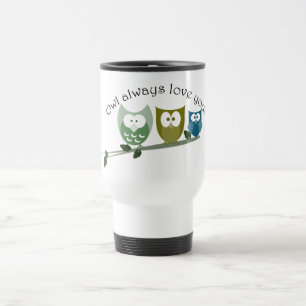 Caneca Térmica Da coruja amor sempre você!