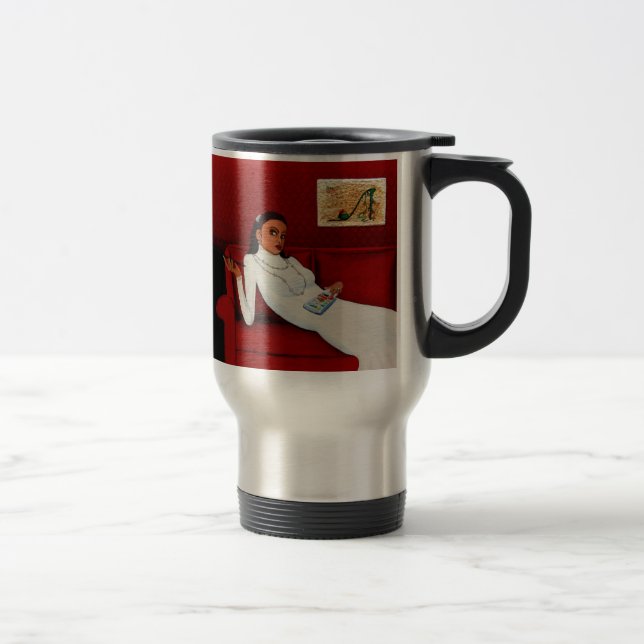 Caneca Térmica Da "diva arte " (Direita)