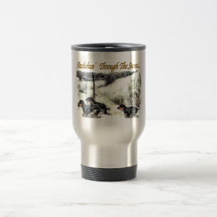 Caneca Térmica Dachshund Christmas