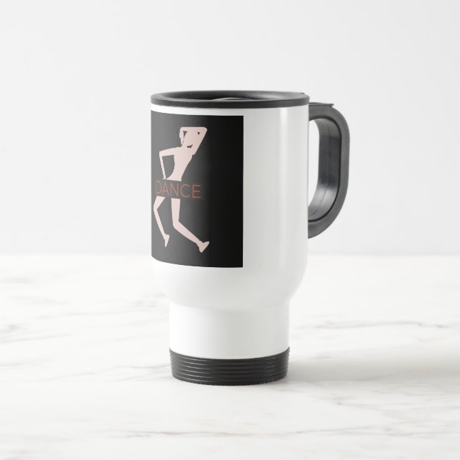 Caneca Térmica Dança (Frente Esquerda)