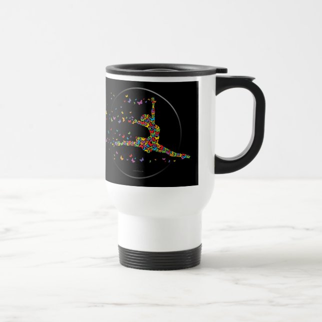 Caneca Térmica Dançarina de Borboleta (Direita)