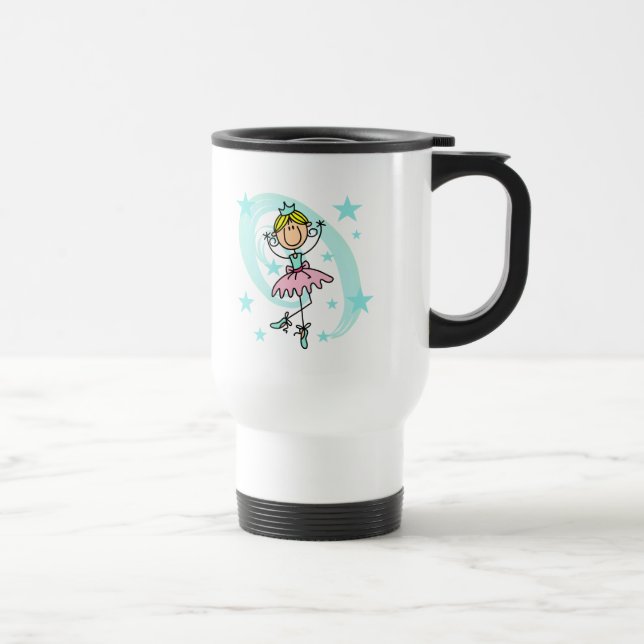 Caneca Térmica Dançarino de balé - t-shirt e presentes louros (Direita)