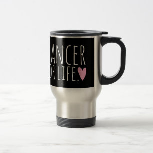 Caneca Térmica Dançarino para o preto da vida com coração