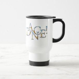 Caneca Térmica Dance! (Cromo)