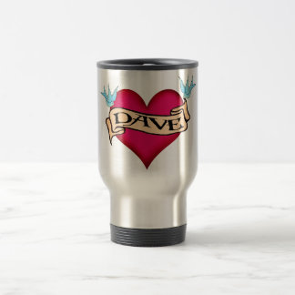 Caneca Térmica Dave - t-shirt & presentes feitos sob encomenda do