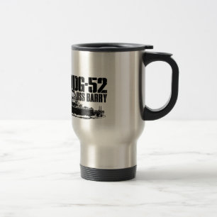 Caneca Térmica DDG-52 Barry 15 oz Viagem/Viagem ao trabalho