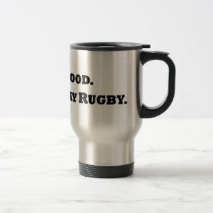 Caneca Térmica Dê o sangue. Jogue o rugby