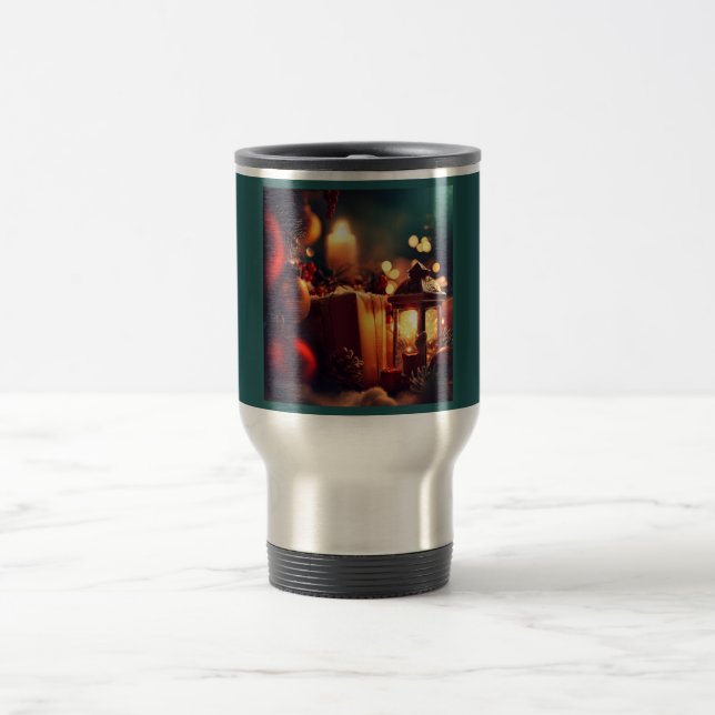 Caneca Térmica Decorações de Natal 4 (Centro)