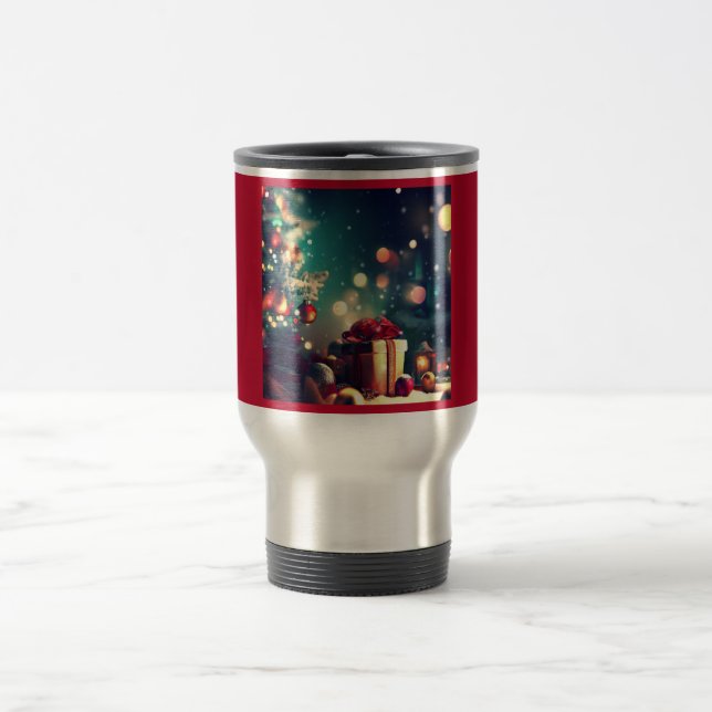 Caneca Térmica Decorações de Natal 6 (Centro)