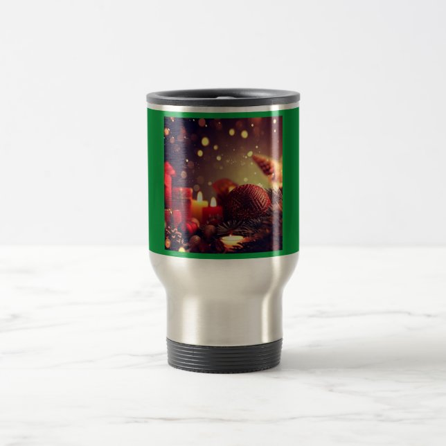Caneca Térmica Decorações de Natal 8 (Centro)