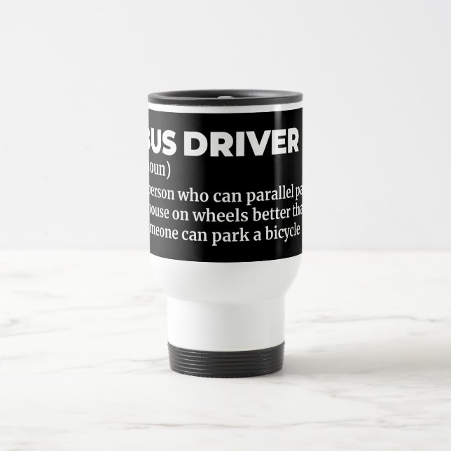 Caneca Térmica Definição de Driver de Barramento Funny (Centro)