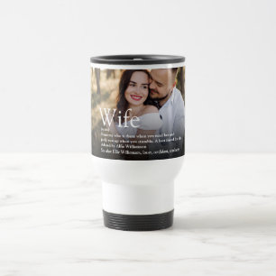 Caneca Térmica Definição de Melhor Esposa do Mundo Foto Moderna