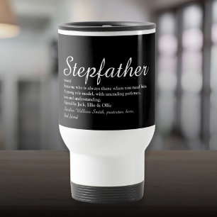 Caneca Térmica Definição de Padrasto Letra Moderna