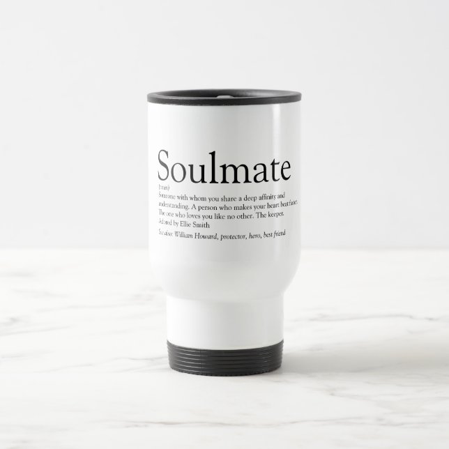 Caneca Térmica Definição de Parceiro Ideal Personalizada Romântic (Centro)