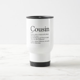 Caneca Térmica Definição de Primo Favorito Mais Divertida