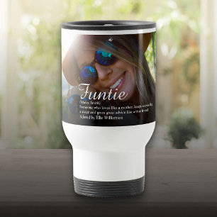 Caneca Térmica Definição de Tia Funtie Favorita Foto