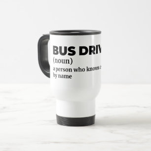 Caneca Térmica Definição do Capitão do Ônibus
