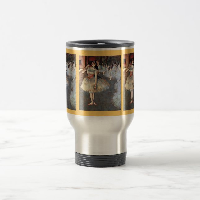 Caneca Térmica Degas - The Star, trabalho de arte de 1881 (Centro)