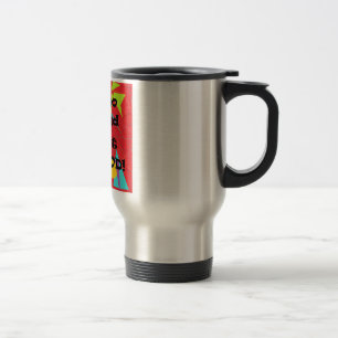 Caneca Térmica Deixado vá deixar o deus
