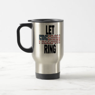 Caneca Térmica Deixe a liberdade tocar a largura viral