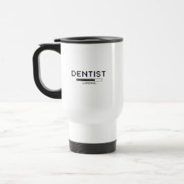 Caneca Térmica Dentist Loading Glitch Pixel Humor