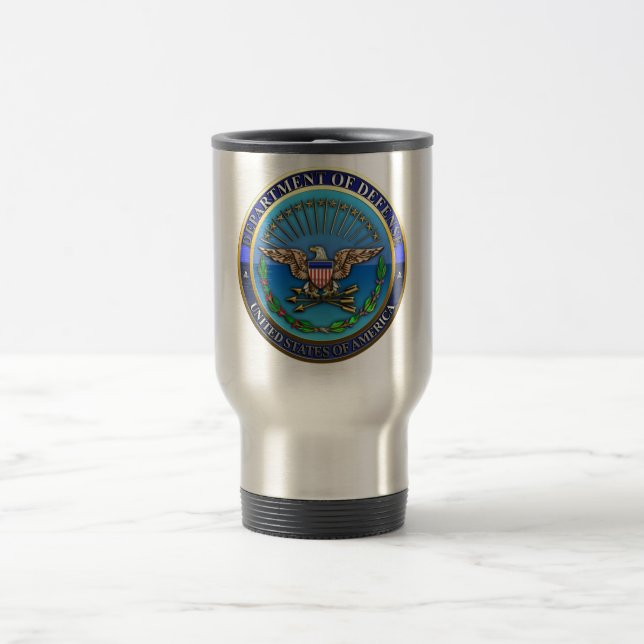 Caneca Térmica Departamento de Defesa dos EUA (DoD) (Centro)
