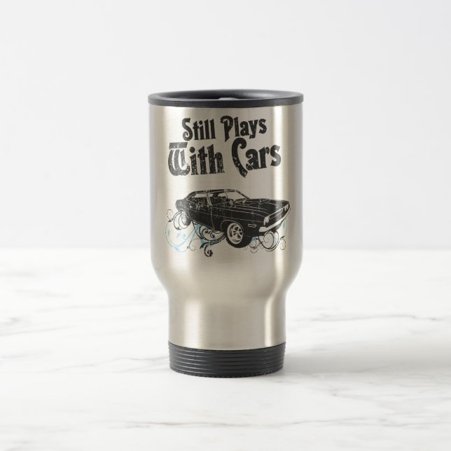 Caneca Térmica Desafiador de 1970 Dodge (Centro)