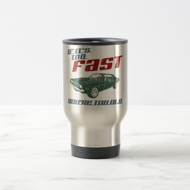 Caneca Térmica Desafiador de 1970 Dodge (Centro)