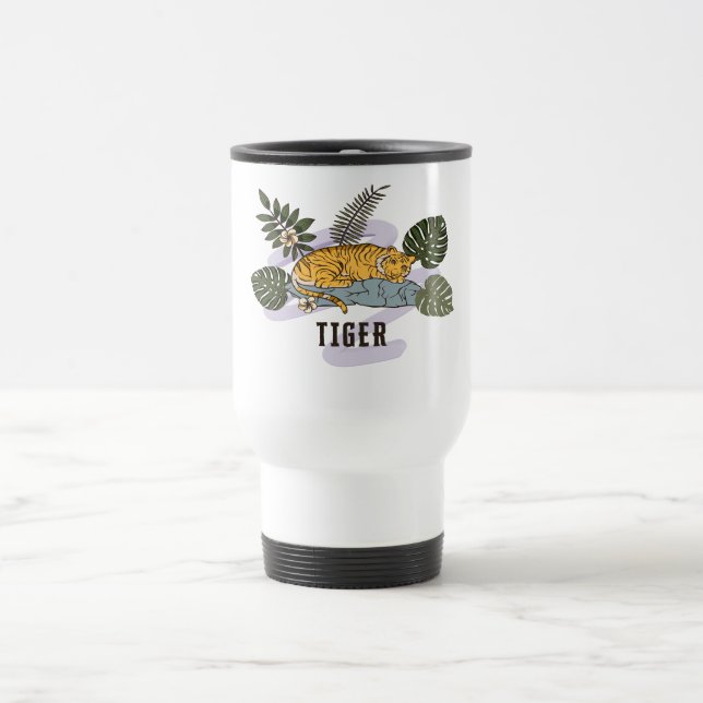 Caneca Térmica Descanso do Tigre Tropical (Centro)